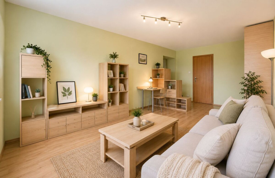 Parduodamas butas Krokuvos g., Šnipiškės, Vilniaus m., Vilniaus m. sav., 66.59 m2 ploto, 2 kambariai 2