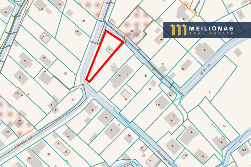 Parduodamas sklypas Elniaragių tak., , Kaunas, 5.93 a ploto 8