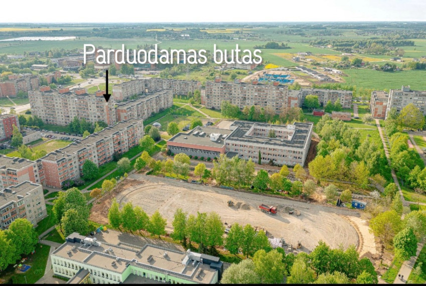 Parduodamas butas Gegužių g., Šiaulių m., Šiaulių m. sav., 63.96 m2 ploto, 3 kambariai 32