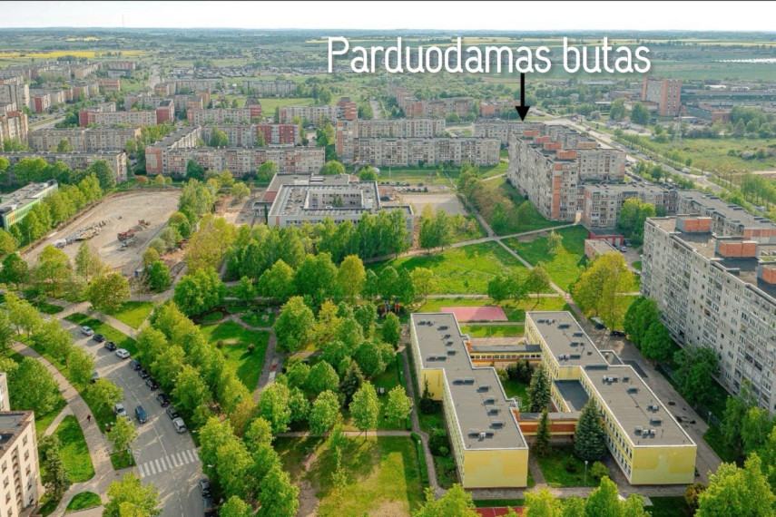 Parduodamas butas Gegužių g., Šiaulių m., Šiaulių m. sav., 63.96 m2 ploto, 3 kambariai 33