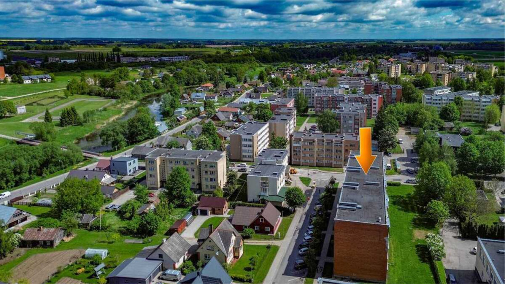 Parduodamas 3 kambarių butas Pasvalyje 12