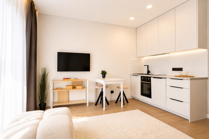 Nuomojamas butas Lazdynėlių g., Lazdynėliai, Vilniaus m., Vilniaus m. sav., 23 m2 ploto, 1 kambariai 3