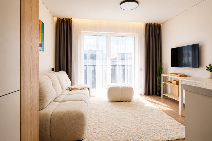 Nuomojamas butas Lazdynėlių g., Lazdynėliai, Vilniaus m., Vilniaus m. sav., 23 m2 ploto, 1 kambariai 4