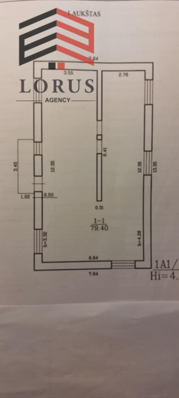 Parduodamas namas Bražuolės k., Trakų r. sav., 157.18 m2 ploto, 1 aukštai 22