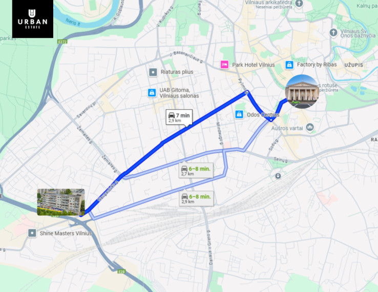 Nuomojamos patalpos Skroblų g., Naujamiestyje, Vilnius, 106.93 kv.m ploto 9