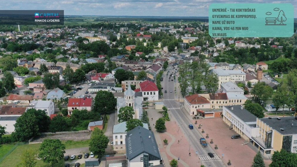 Parduodamas namas Naujoji g., Ukmergės m., Ukmergės r. sav., 130.07 m2 ploto, 1 aukštai 12