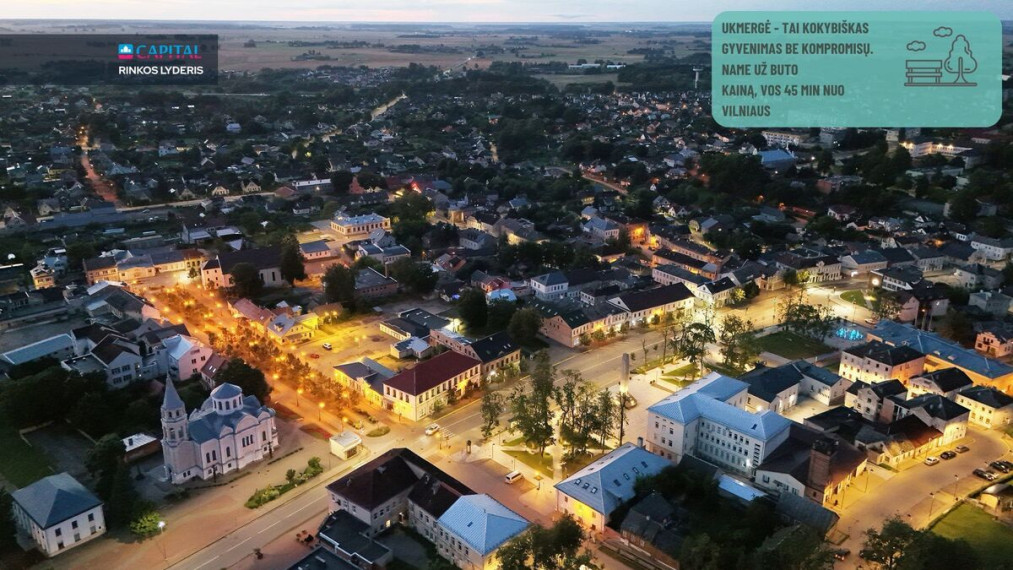 Parduodamas namas Naujoji g., Ukmergės m., Ukmergės r. sav., 130.07 m2 ploto, 1 aukštai 14