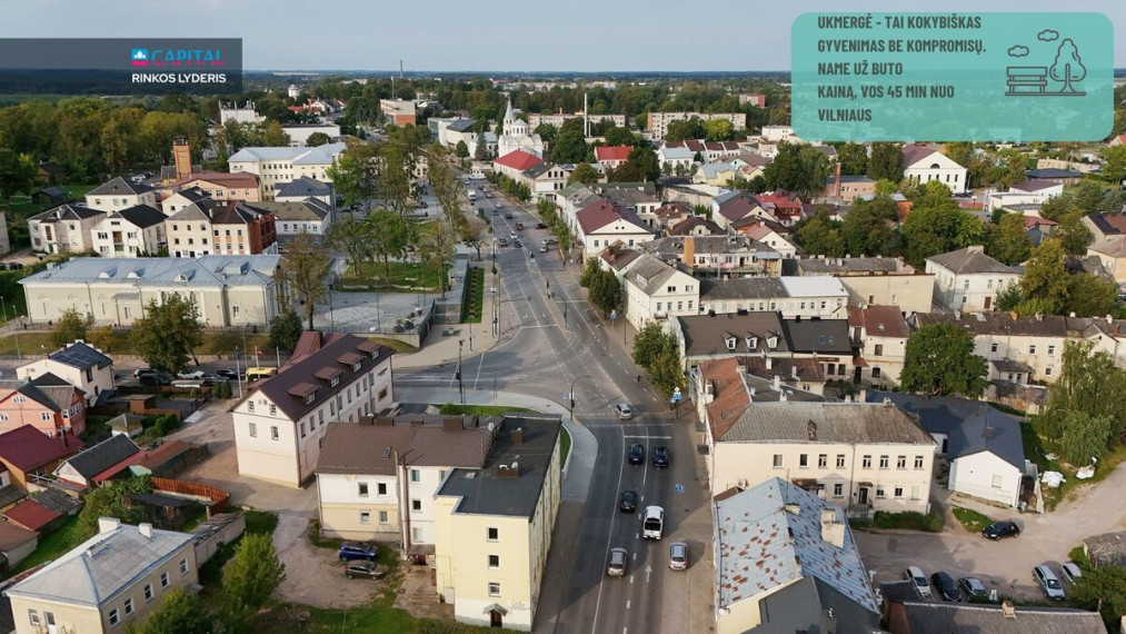 Parduodamas namas Naujoji g., Ukmergės m., Ukmergės r. sav., 130.07 m2 ploto, 1 aukštai 15