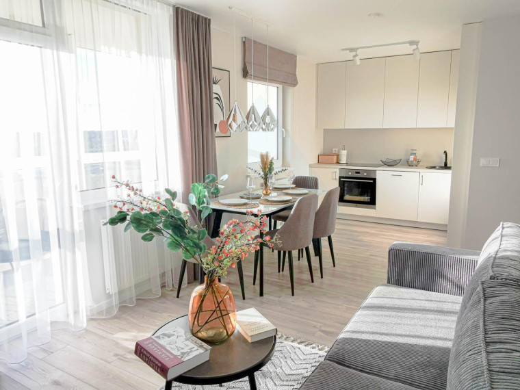 Parduodamas butas Rygos g., Justiniškės, Vilniaus m., Vilniaus m. sav., 54.48 m² ploto 2 kambariai 5