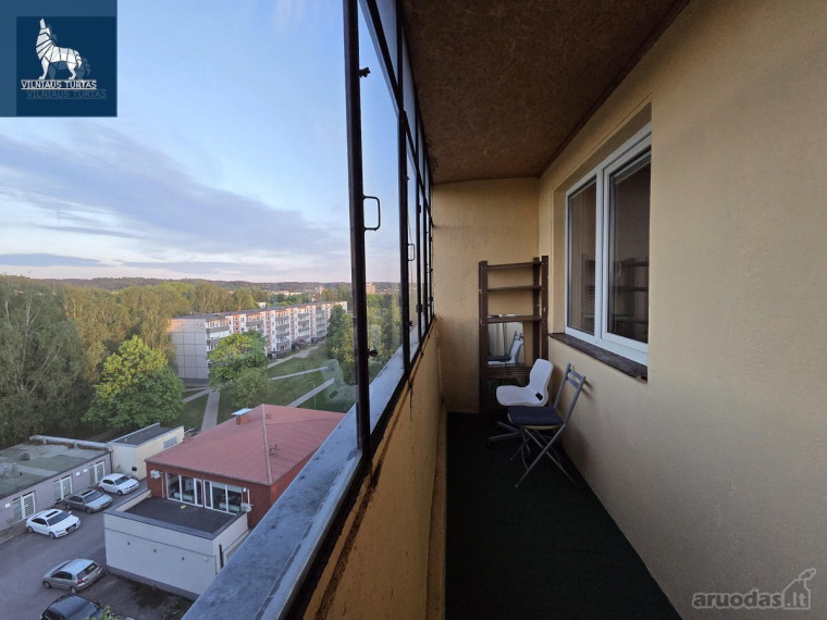 Nuomojamas butas Žirmūnų, Žirmūnai, Vilniaus m., Vilniaus m. sav., 30 m2 ploto, 1 kambariai 9