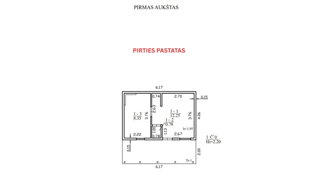 Parduodamas namas Kaišiadorių r. sav., Kruonio II k., Elektrinės, 77.93 m2 ploto, 2 aukštai 36