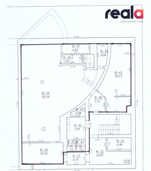 Nuomojamos kavinės patalpos Ukmergės g., Šeškinėje, Vilniuje, 140 m² ploto 8