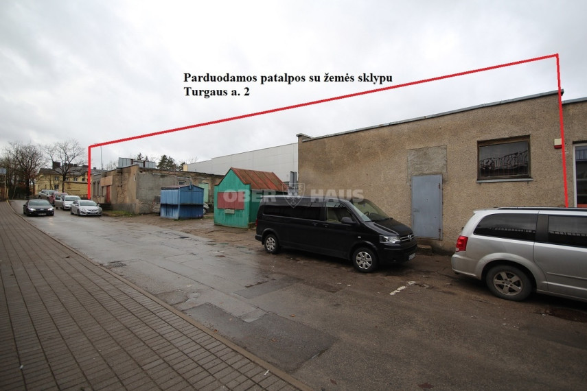 Parduodamos sandėliavimo patalpos Turgaus a., Centras, Šiaulių m., Šiaulių m. sav., 250.73 m2 ploto 1