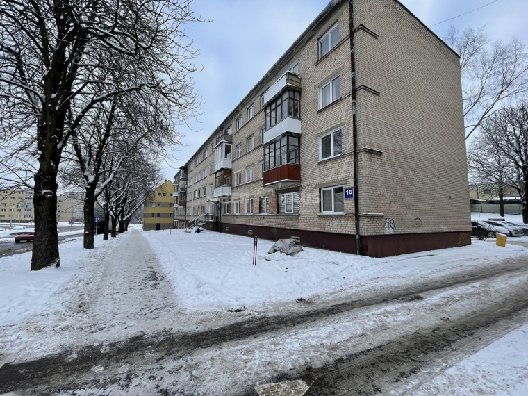 Parduodamas butas Ežero g., Centras, Šiaulių m., Šiaulių m. sav., 39.77 m2 ploto, 2 kambariai 19