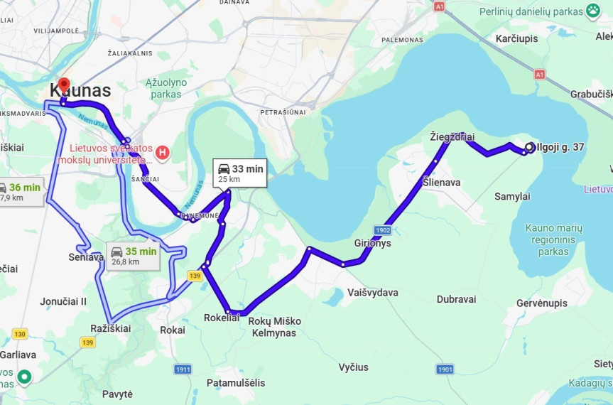 Parduodamas namas Ilgoji g., Samylų k., Kauno r. sav., 54.83 m2 ploto, 1 aukštai 12