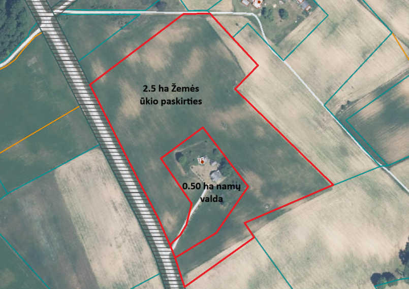 Parduodamas namas Bartų g., Ismonių k., Trakų r. sav., 54.10 m² ploto 1 kambarys 10