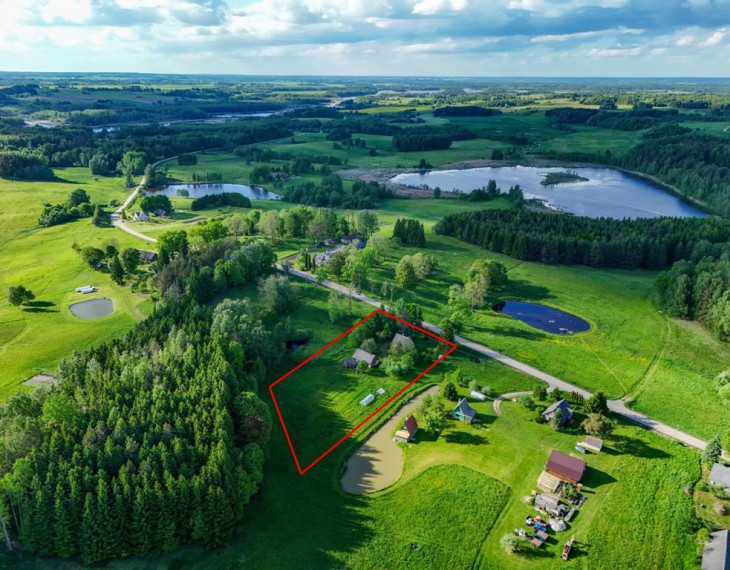 Parduodamas namas Vosgėlių k., Zarasų r. sav., 56.00 m² ploto 3 kambariai 1