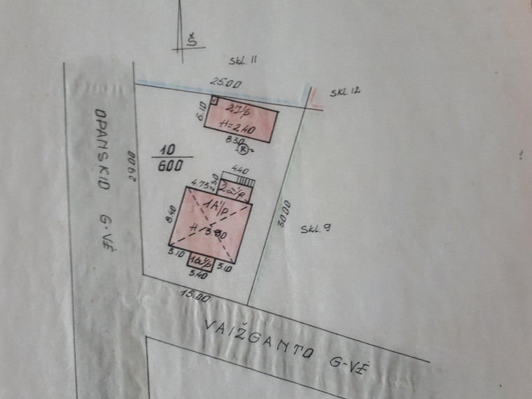 Parduodamas namas J. Tumo-Vaižganto g., Anykščių m., Anykščių r. sav., 51.6 m² ploto 3 kambariai 20