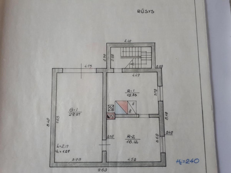 Parduodamas namas J. Tumo-Vaižganto g., Anykščių m., Anykščių r. sav., 51.6 m² ploto 3 kambariai 22