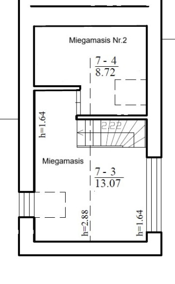 Parduodamas butas Smilčių g., Palangos m., Palangos m. sav., 43.42 m2 ploto, 3 kambariai 13