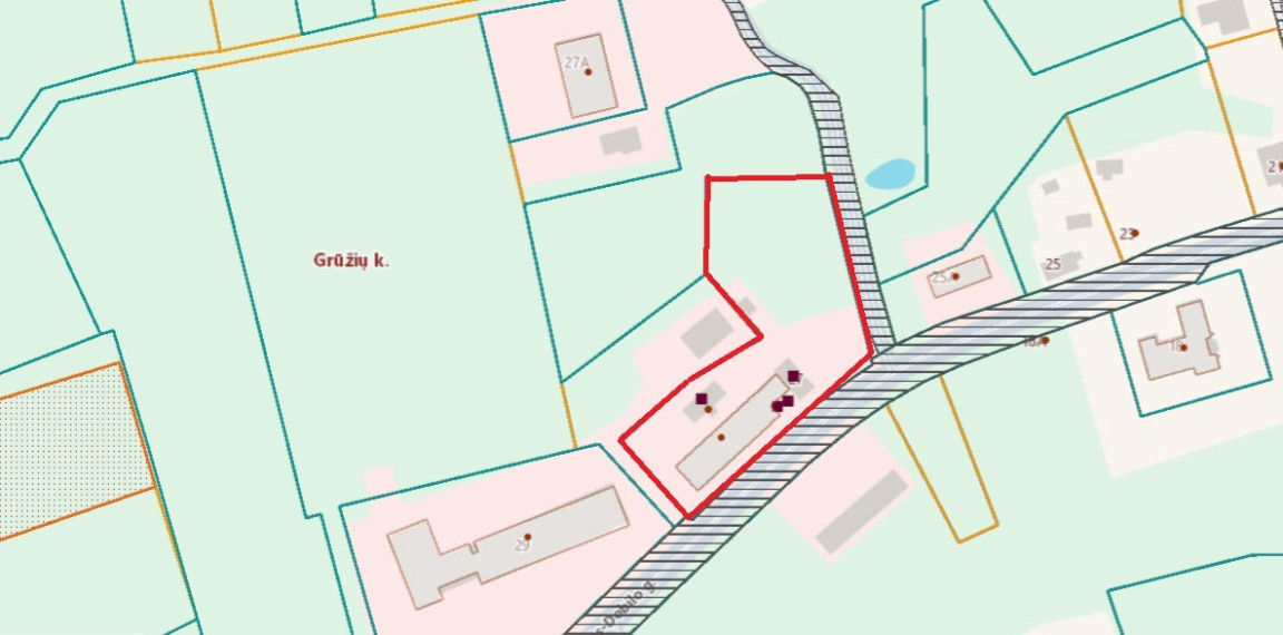 Parduodamos sandėliavimo patalpos Julijono Lindės-Dobilo g., Grūžių k., Pasvalio r. sav., 675.2 m2 ploto 26