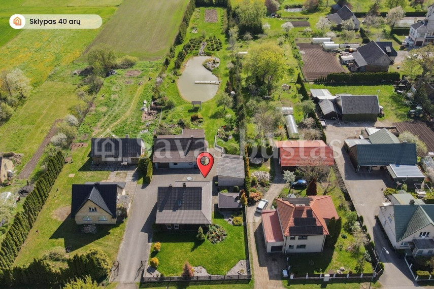 Parduodamas namas Tirkšlių mstl., Mažeikių r. sav., 107.17 m2 ploto, 1 aukštai 3