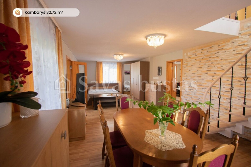 Parduodamas namas Tirkšlių mstl., Mažeikių r. sav., 107.17 m2 ploto, 1 aukštai 8