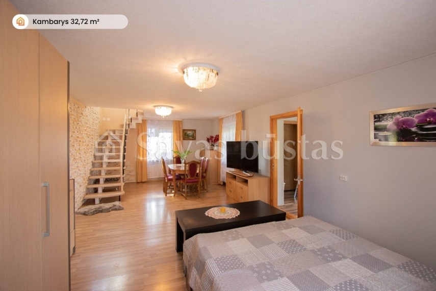 Parduodamas namas Tirkšlių mstl., Mažeikių r. sav., 107.17 m2 ploto, 1 aukštai 9