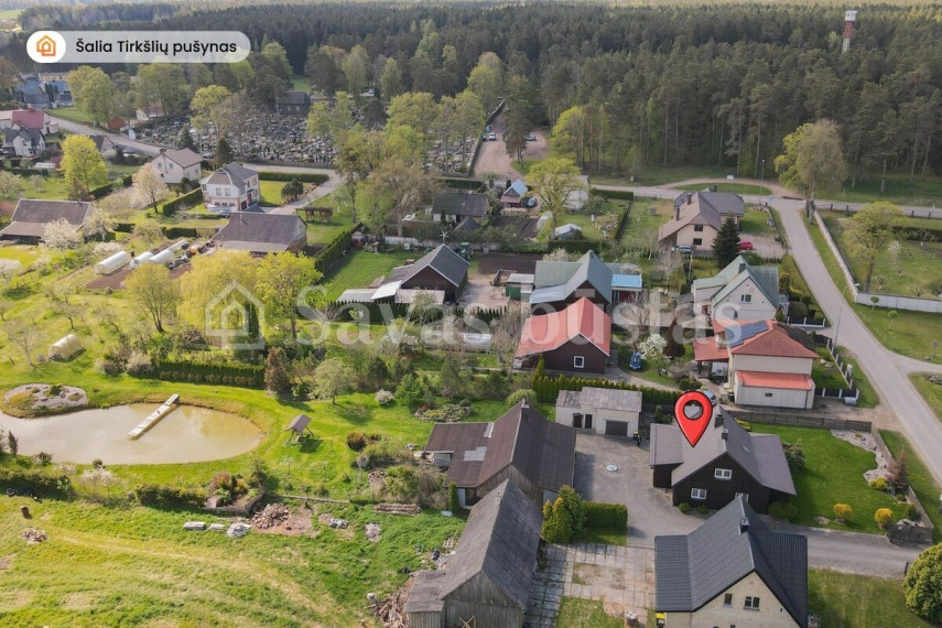 Parduodamas namas Tirkšlių mstl., Mažeikių r. sav., 107.17 m2 ploto, 1 aukštai 16