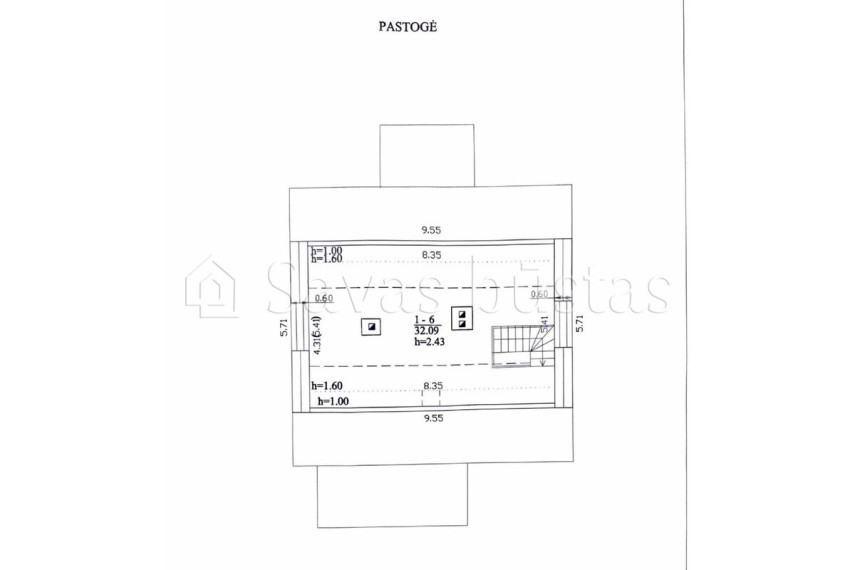 Parduodamas namas Tirkšlių mstl., Mažeikių r. sav., 107.17 m2 ploto, 1 aukštai 18