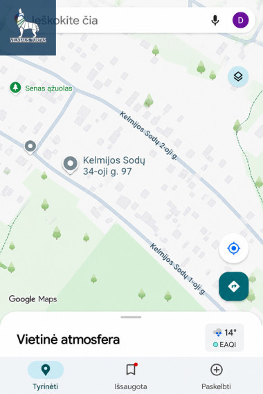 Parduodamas  sklypas Kelmijos Sodų 34-oji g., Salininkai, Vilniaus m., Vilniaus m. sav., 9.45 a ploto 5