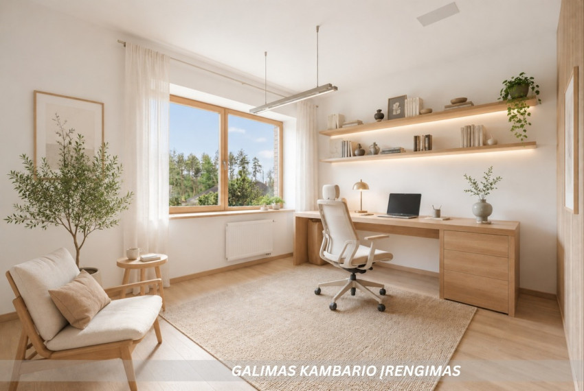 Parduodamas namas Neries Kilpų g., Verkšionių k., Vilniaus r. sav., 247.5 m2 ploto, 1 aukštai 34