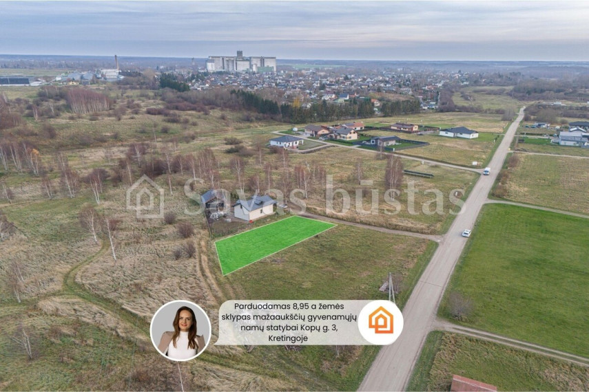 Parduodamas  sklypas Kopų g., Kretingos m., Kretingos r. sav., 8.95 a ploto 1