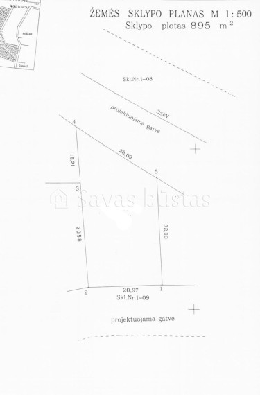Parduodamas  sklypas Kopų g., Kretingos m., Kretingos r. sav., 8.95 a ploto 6