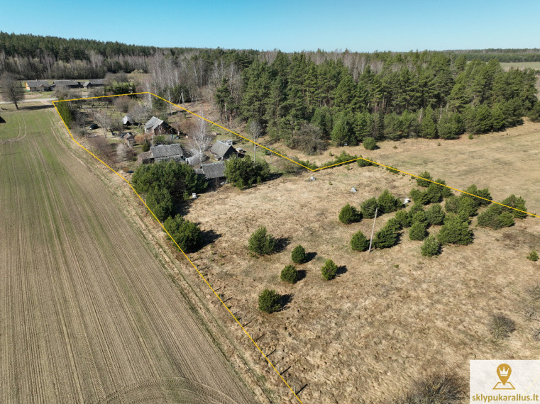 Parduodamas namas Vaišėtų k., Šalčininkų r. sav., 55.69 m2 ploto, 1 aukštai 16