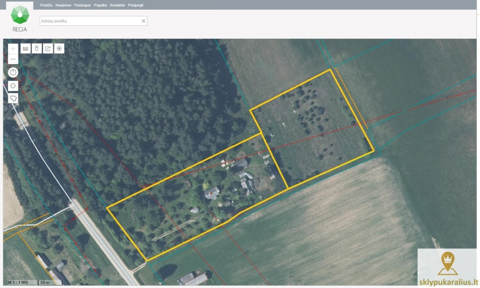 Parduodamas namas Vaišėtų k., Šalčininkų r. sav., 55.69 m2 ploto, 1 aukštai 23
