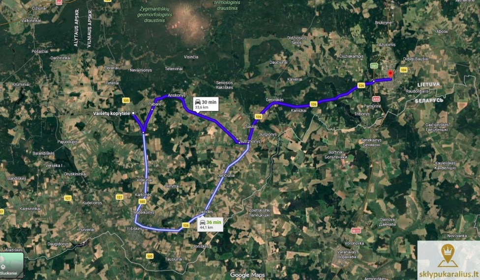 Parduodamas namas Vaišėtų k., Šalčininkų r. sav., 55.69 m2 ploto, 1 aukštai 27