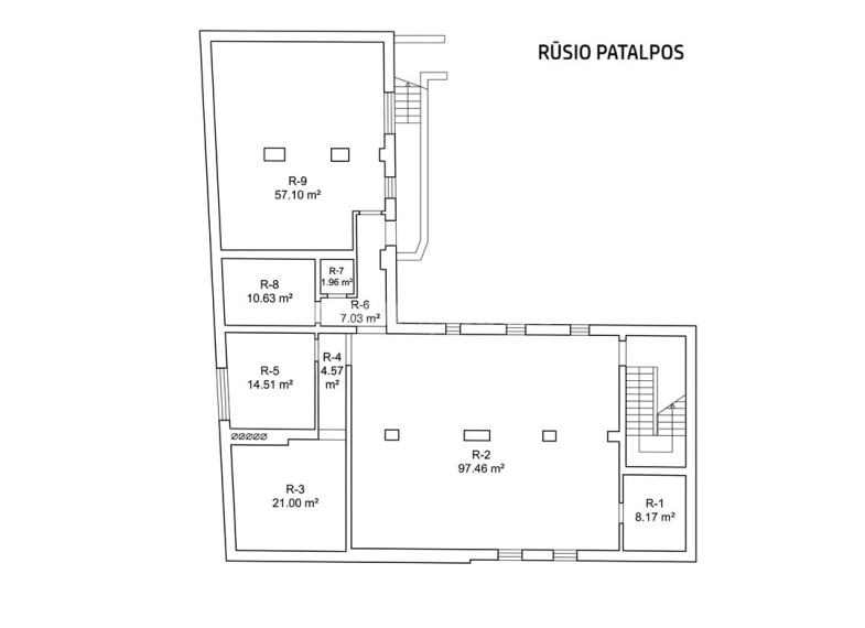 Parduodamos administracinės patalpos S. Šimkaus g., Centras, Klaipėdos m., Klaipėdos m. sav., 834.49 m2 ploto 30