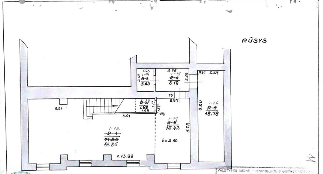 Parduodamos patalpos E. Ožeškienės g., Centras, Kauno m., Kauno m. sav., 287.00 m² ploto 14