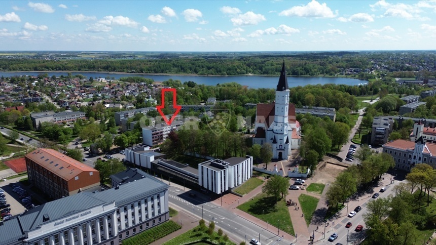 Parduodamas butas Tilžės g., Centras, Šiaulių m., Šiaulių m. sav., 44.2 m2 ploto, 2 kambariai 1
