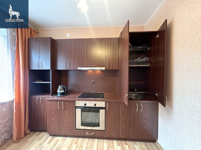 Nuomojamas butas Taikos g., Justiniškės, Vilniaus m., Vilniaus m. sav., 41 m2 ploto, 1 kambariai 2