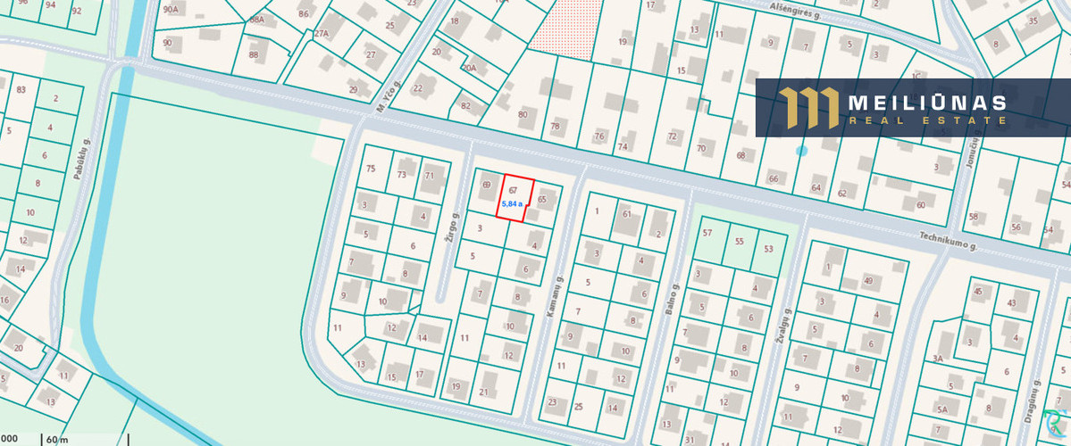 Parduodamas sklypas Technikumo g., Aleksote, Kaunas, 5.84 a ploto 18