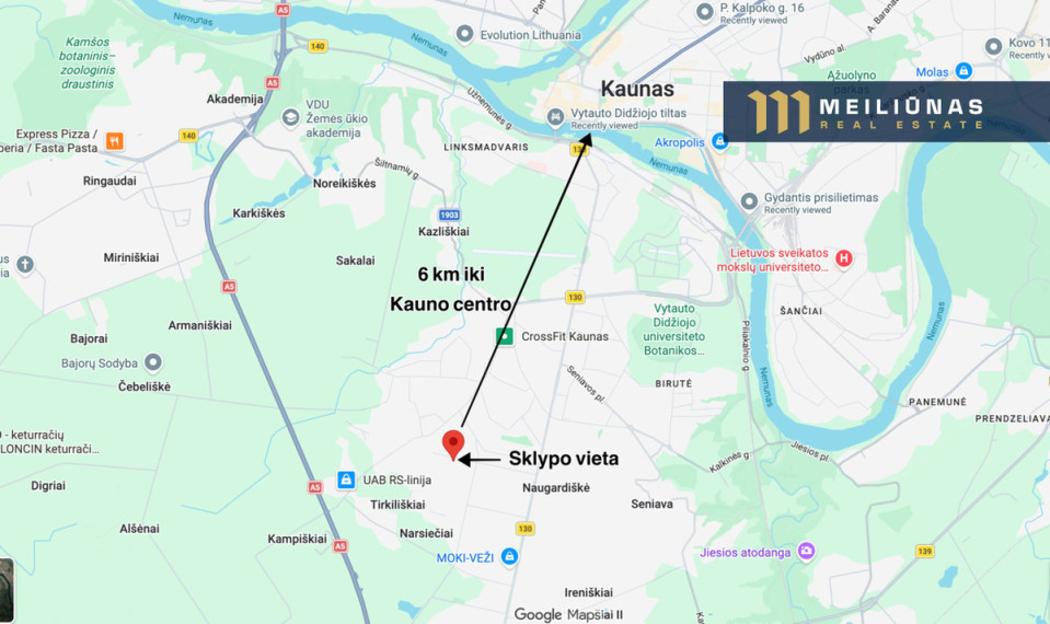 Parduodamas sklypas Technikumo g., Aleksote, Kaunas, 5.84 a ploto 20