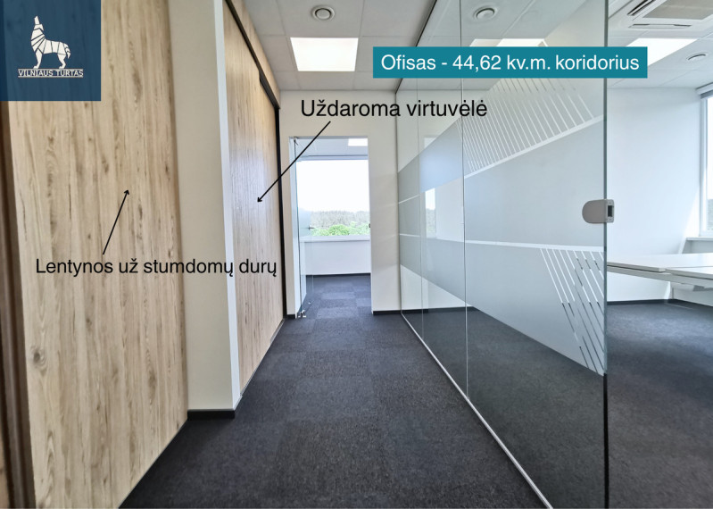 Nuomojamos administracinės, kitos paskirties patalpos Savanorių pr., Vilkpėdė, Vilniaus m., Vilniaus m. sav., 44.6 m2 ploto 4