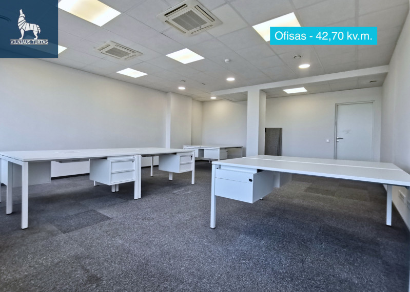 Nuomojamos administracinės, kitos paskirties patalpos Savanorių pr., Vilkpėdė, Vilniaus m., Vilniaus m. sav., 44.6 m2 ploto 13