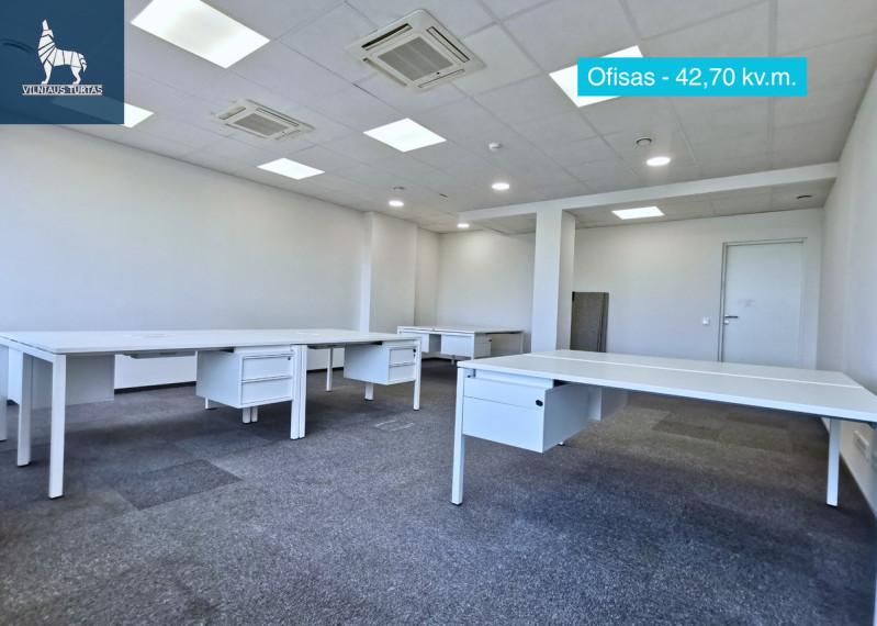 Nuomojamos administracinės, kitos paskirties patalpos Savanorių pr., Vilkpėdė, Vilniaus m., Vilniaus m. sav., 44.6 m2 ploto 14