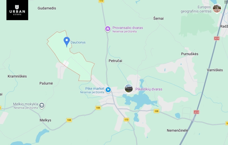 Parduodamas sklypas Pakamšės g., Daučionys, 376 a ploto 15