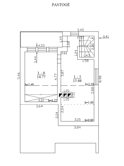 Parduodamas namas Akmenos g., Kulautuvos mstl., Kauno r. sav., 120 m² ploto 4 kambariai 21