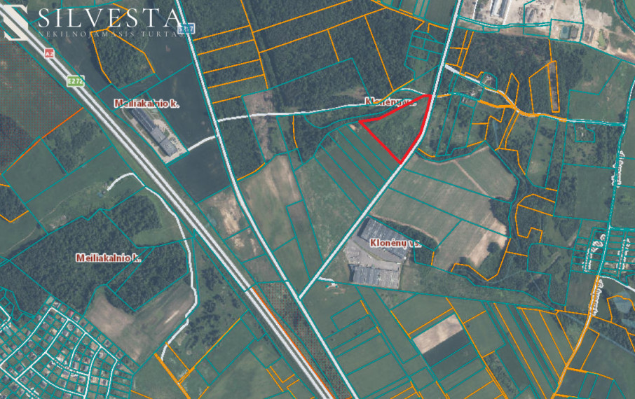 Parduodamas komercinės paskirties turintis sklypas Klonėnai, 309.11 a ploto 10