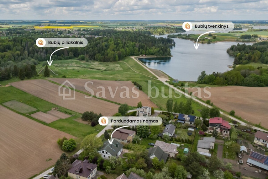 Parduodamas namas Piliakalnio g., Bubių k., Šiaulių r. sav., 199.77 m2 ploto, 1 aukštai 1